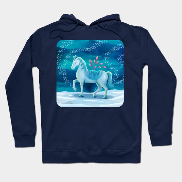 Icy blue hoodie cheap